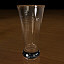 3d carlsberg beer glass model