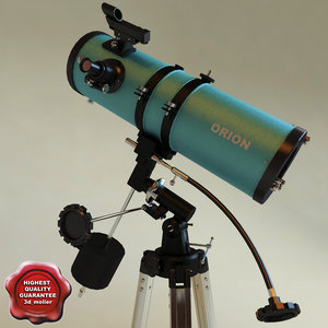 telescope orion 3d model
