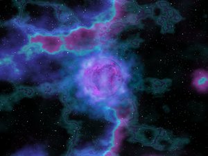 nebula planet 3d max