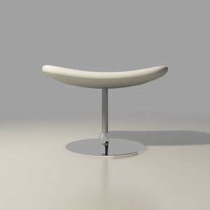 3d artifort chair pierre paulin model