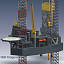 3ds max offshore oil rig