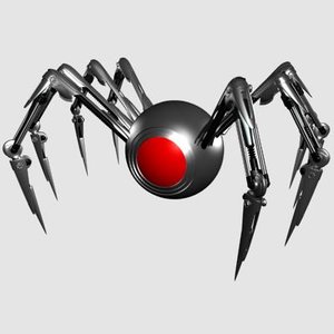 x mechanical robot spider