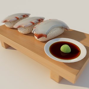 Sushi 3D Models for Download | TurboSquid