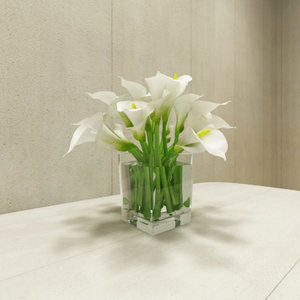 3d model contemporary flower