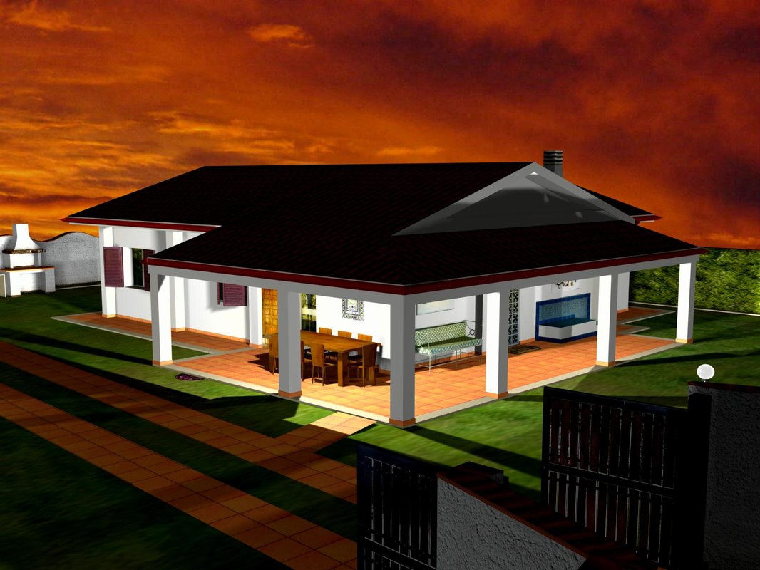 Bungalow 3D Models for Download