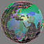 3d geopolitical earth countries continents model