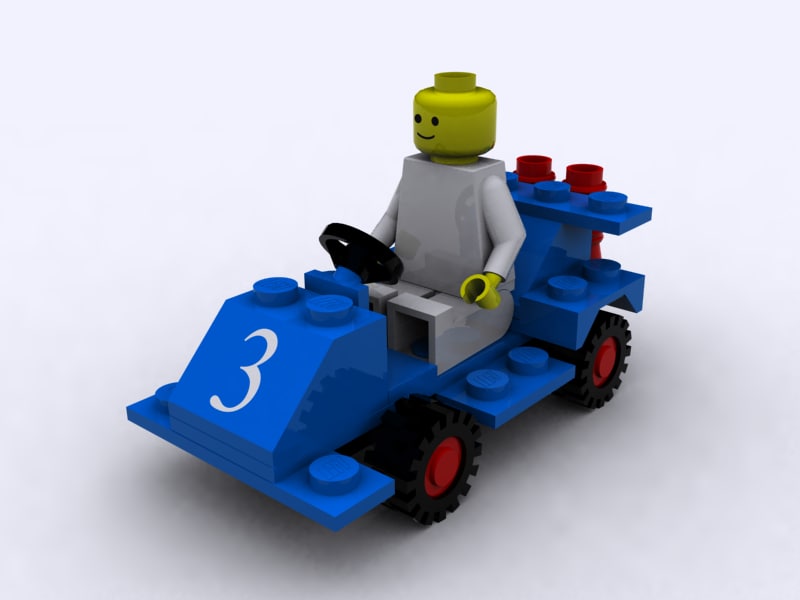 3d lego racer