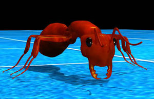3d fire-ant ant model