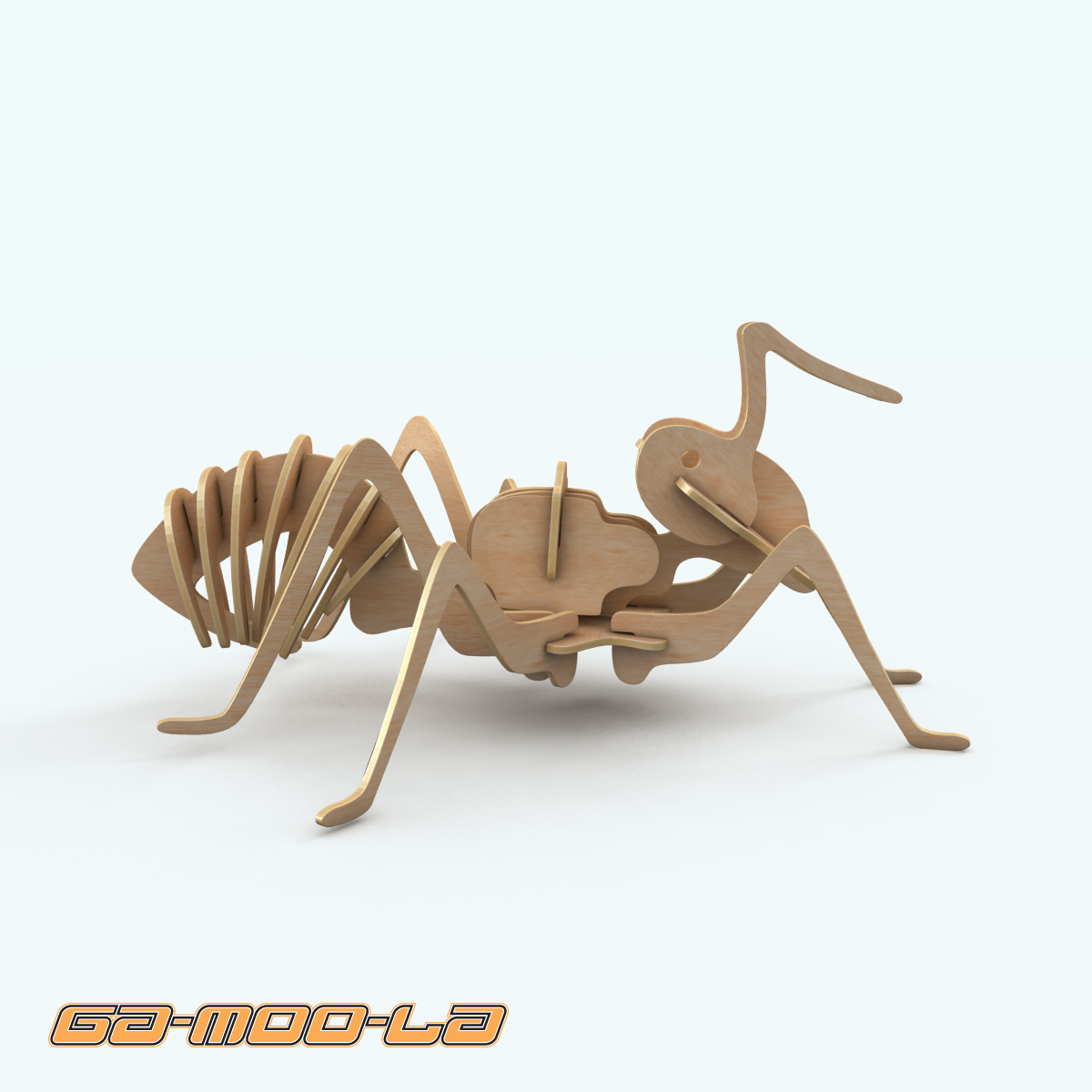 3ds max ant jigsaw puzzle