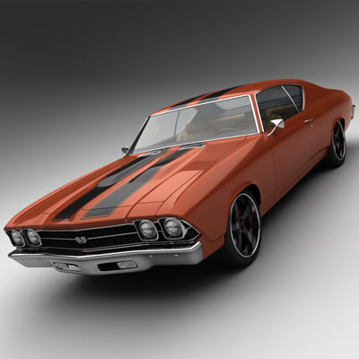 69 chevelle ss model kit