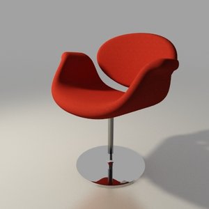 artifort chair design pierre paulin 3ds