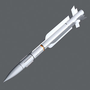 mica rf missile 3d model