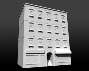 building house 3d model