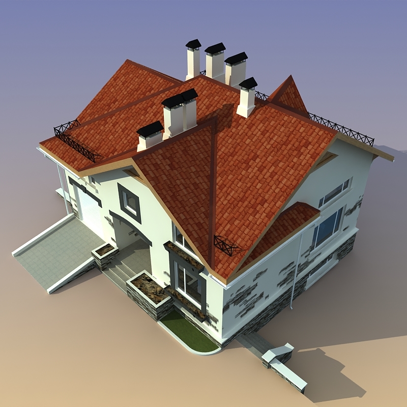 house design 3d model