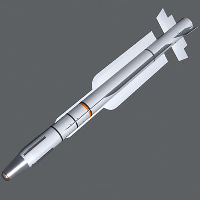 mica ir missile 3d model