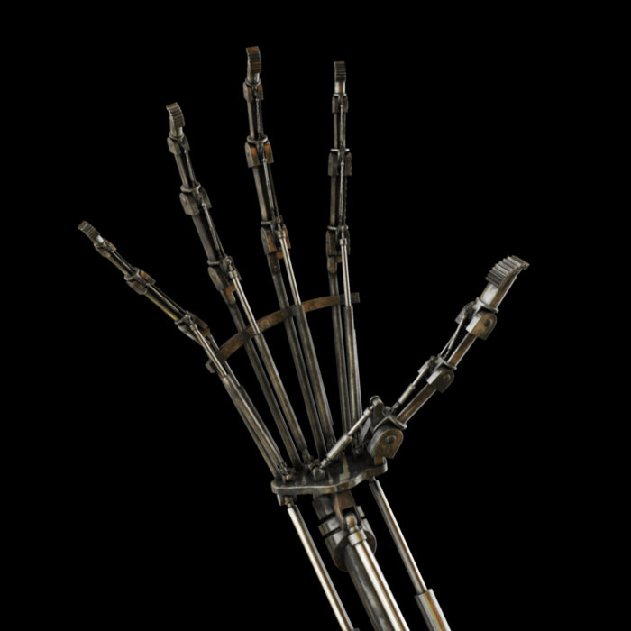 arm hydraulic 3d model