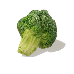 broccoli vegetables 3d model