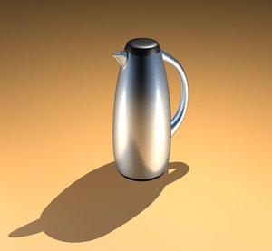 free c4d model thermos flask