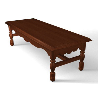 Old Fashioned Coffee Table Fbx, Old Fashioned Wooden Coffee Tables