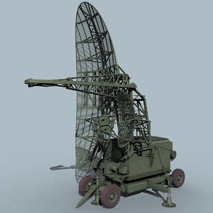 odd pair radar 3d model