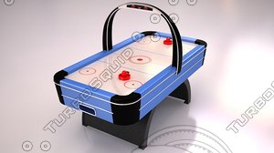3dsmax air hockey table