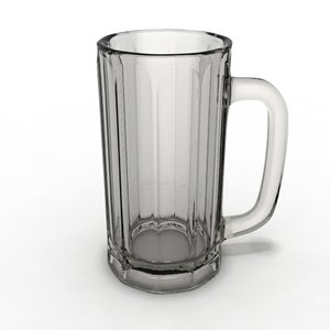beer mug 3d model