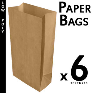 3d paper bag