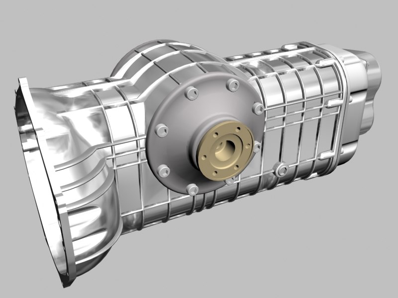 transaxle hewland 3d model