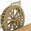 giant water wheel 3d model