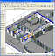 3d model school building revit day