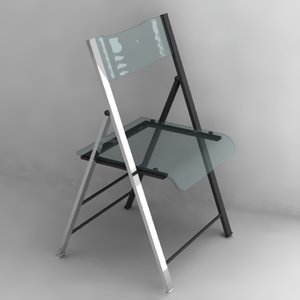 3d modern chair model