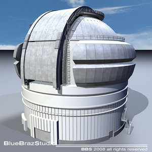 3d model observatory