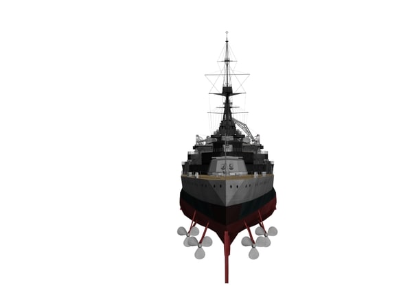 3ds Max Hms Repulse Ships