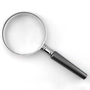 magnifying glass 3d max