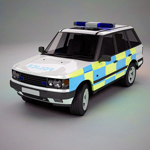 3d model suv uk police