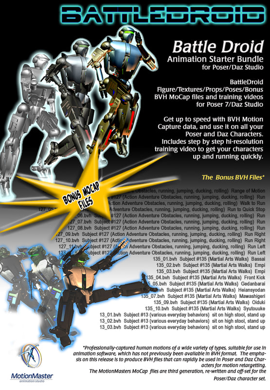 Bvh files for poser Bvh files for poser