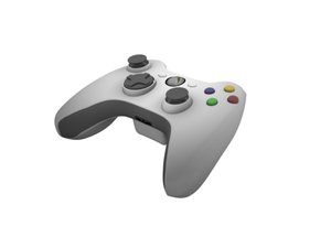 3d model of wireless xbox 360 controller