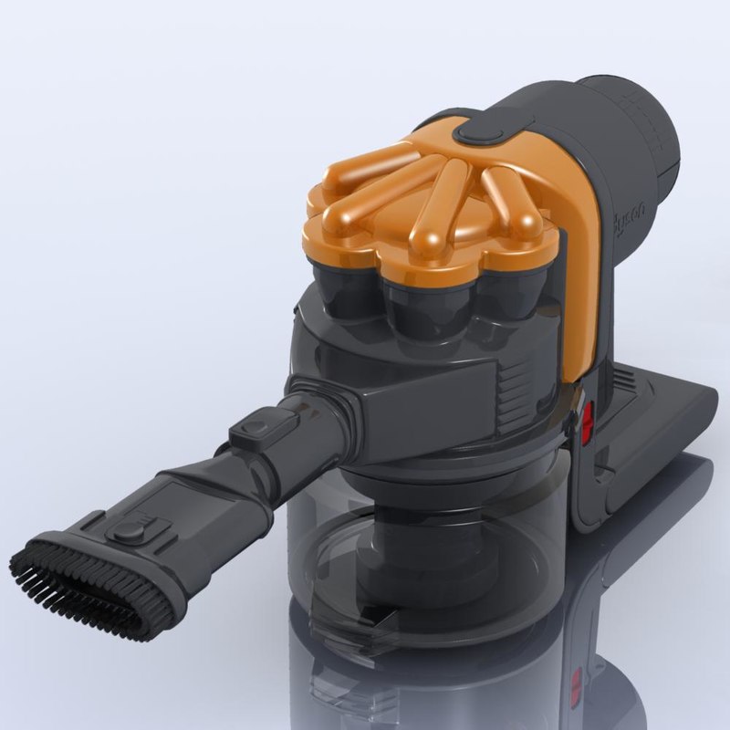 vacuum cleaner dyson dc16 3d model