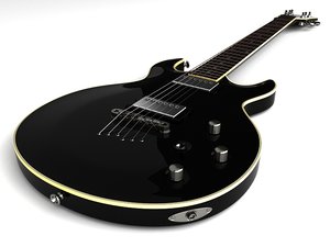 3d model schecter blackjack guitar