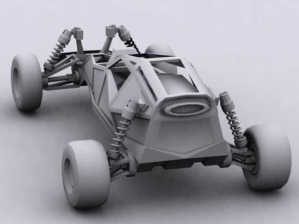 3d model dune buggy