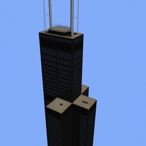 3ds max sears tower