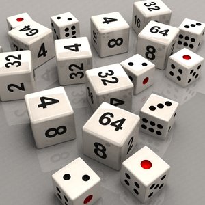 free dice 3d model