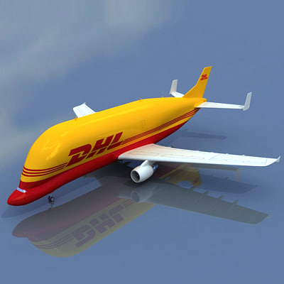 dhl toy plane