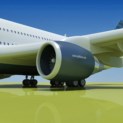 airbus a380 3d dxf