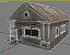 low-poly house 3d max