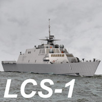 uss freedom lcs 1 3d max