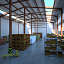 3d 4 equiped warehouses model