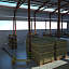 3d 4 equiped warehouses model