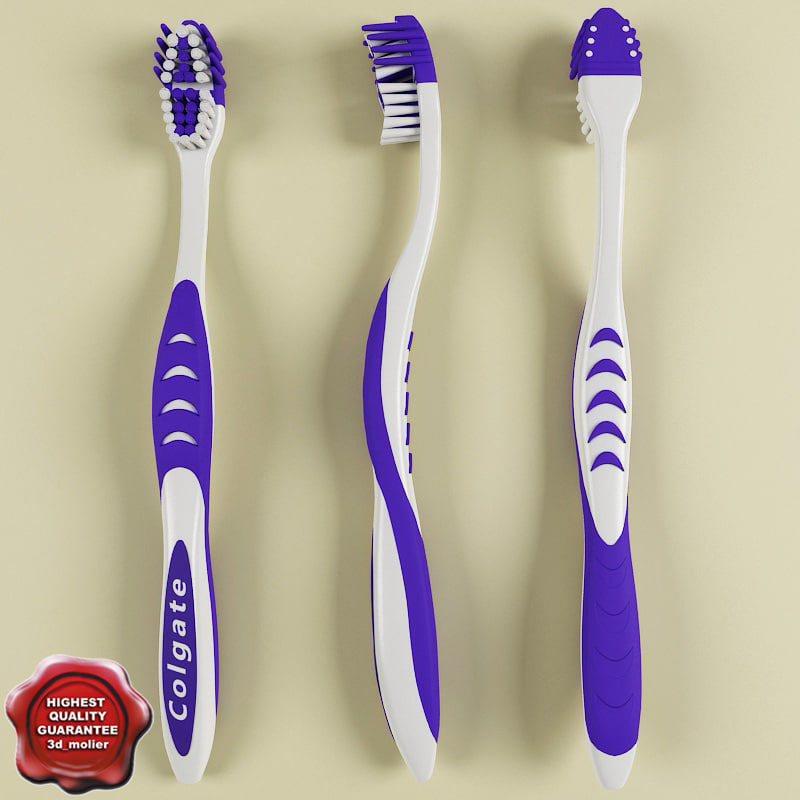 colgate with brush