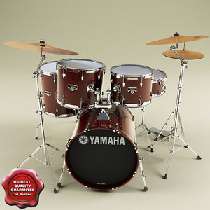 3d model drum kit